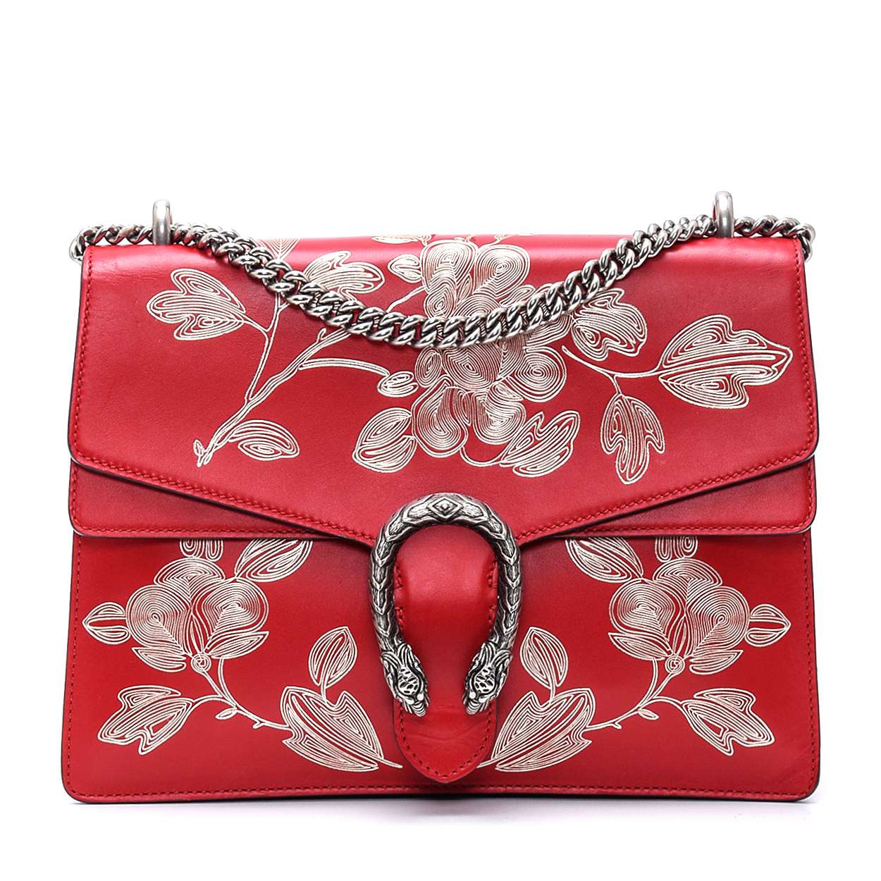 Gucci - Red Calfskin Leather Dionysus Chinese Limited Edition Shoulder Bag